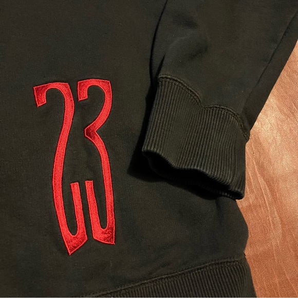 Retro Jordan 14 Hoodie Last Shot XIV Sweatshirt L - Picture 7 of 11